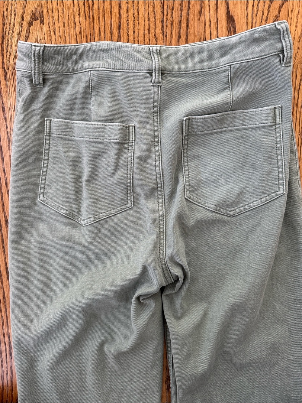 Faherty Sage Green Straight Leg Pants - Picture 6 of 10